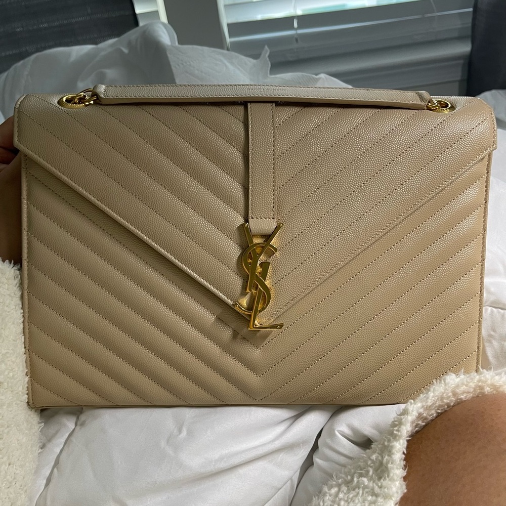 YSL Saint Laurent large envelope bag - Picture 11 of 12